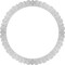 Ekena Millwork 57 3/8"OD x 46 1/8"ID x 5 5/8"W x 1"P Tirana Ceiling Ring w/ Blackthorne Center Onlays CR57TI-KIT - alternate 1